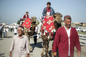 نماز عید فطر در بندر ترکمن