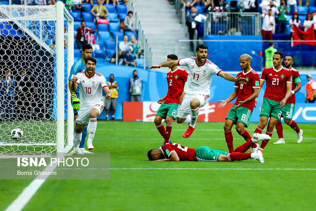 دیدار ایران و مراکش - جام جهانی روسیه ۲۰۱۸ 