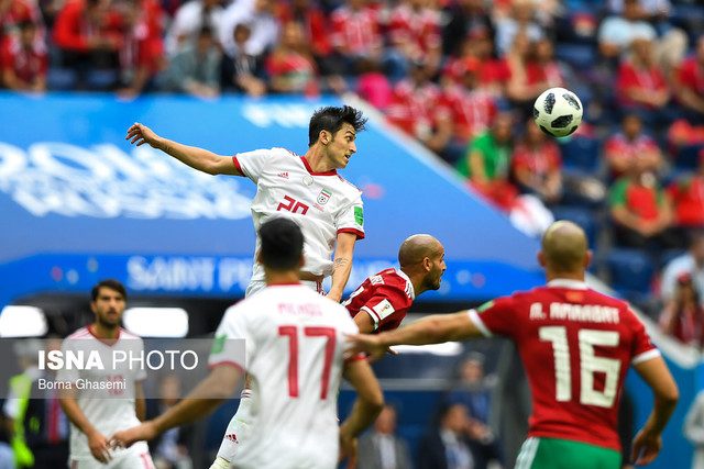 دیدار ایران و مراکش - جام جهانی روسیه ۲۰۱۸ 