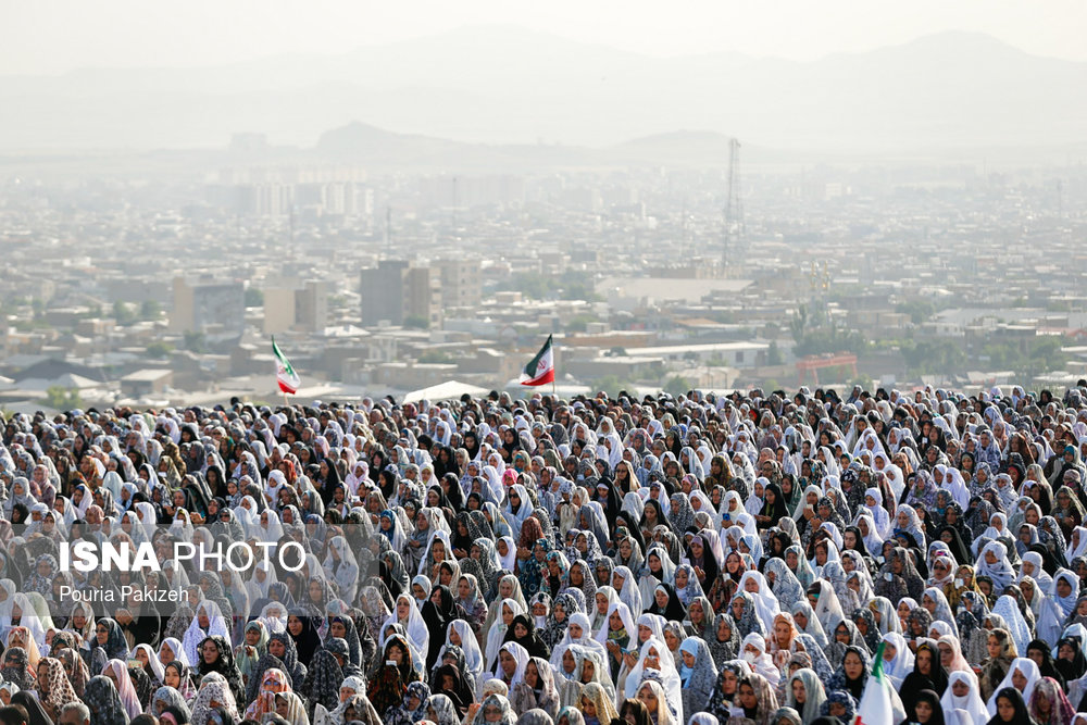 ISNA  Eid Al Fitr 2018 in Iran