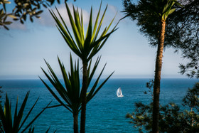 آب وهوای مدیترانه‌ای موناکو باعث شده ثروتمندان زیادی هرساله با قایق‌های تفریحی خود به این کشور سفر کنند.
