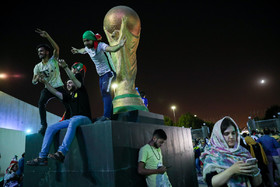 تماشای بازی ایران و اسپانیا - استادیم آزادی