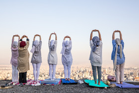 گردهمایی یوگا - بام تهران