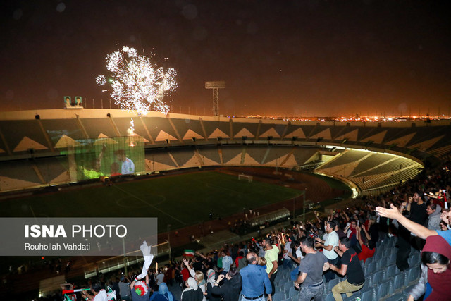 رفع مشکلات فنی استادیوم آزادی برای نمایش بازی ایران - پرتغال