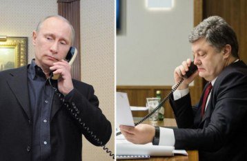 تماس تلفنی روسای جمهور روسیه و اوکراین و تاکید بر توافقنامه مینسک