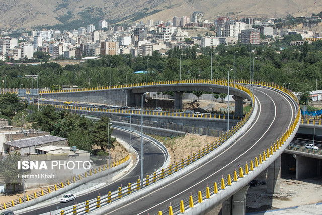شمارش معکوس برای افتتاح ادامه اتوبان همت شمارش معکوس برای افتتاح ادامه اتوبان همت