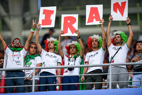 حاشیه دیدار تیمهای ایران و پرتغال در سومین بازی گروهی 