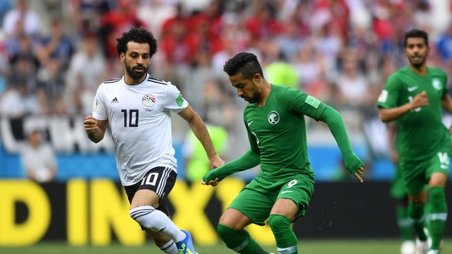 بازی پایاپای مصر و عربستان تا دقیقه ۱۵