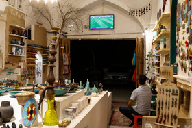 تماشای بازی ایران و پرتغال در یزد