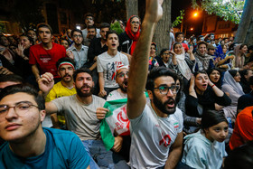 تماشای بازی ایران پرتغال در همدان