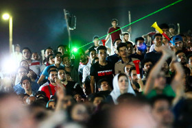 تماشای بازی ایران و پرتغال در اصفهان