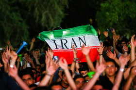 تماشای بازی ایران و پرتغال در اصفهان