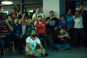 تماشای بازی ایران و پرتغال - تهران خیابان جمهوری پردیس چارسو