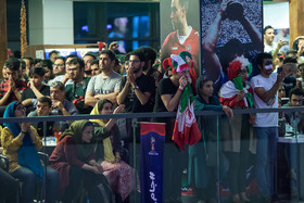 تماشای بازی ایران و پرتغال - تهران خیابان جمهوری پردیس چارسو