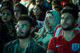 تماشای بازی ایران و پرتغال - تهران خیابان جمهوری پردیس چارسو
