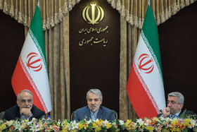 نشست خبری سخنگوی دولت با حضور دو وزیر