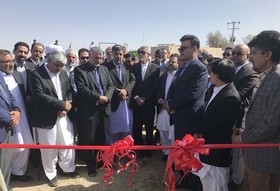 افتتاح آبیاری تحت فشار در مزارع خاش و ایرانشهر با حضور وزیر جهاد کشاورزی