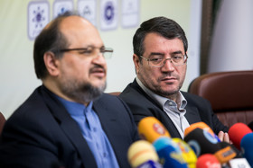 رضا رحمانی، قائم مقام وزیر صنعت، معدن و تجارت در نشست خبری وزیر