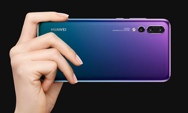 تولد رنگ شفق قطبی درHuawei P۲۰ Huawei P20