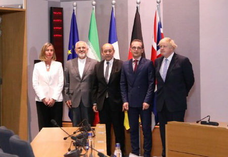 دیدار وزیران خارجه ایران و اروپا در بروکسل