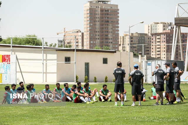 پایان دور نخست اردوی تیم ملی امید 