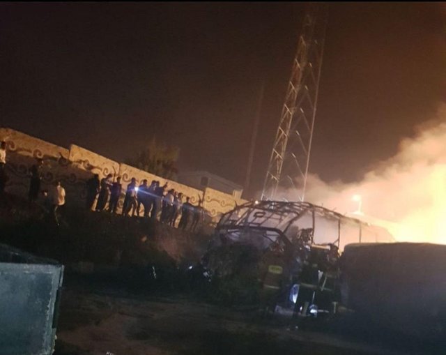 جزئیاتی از تصادف مرگبار اتوبوس و تانکر سوخت در سنندج 