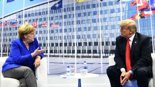 به‌رغم تنش‌ها، ترامپ روابط با آلمان را "خیلی خوب" توصیف کرد