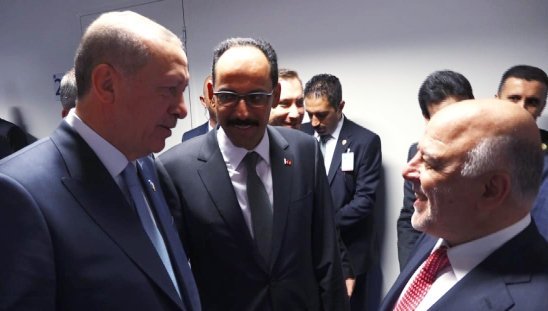 دیدارهای العبادی با اردوغان، ماکرون و نخست وزیر بلژیک در بروکسل