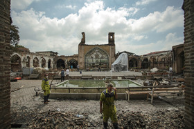 مسجد جامع ساری؛ پس از آتش سوزی