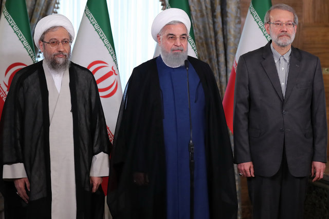 ویدئو / اظهارات روحانی بعد از جلسه سران قوا سخنرانی رئیسجمهوری در نشست مشترک سران قوا