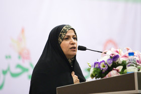 سخنرانی فاطمه ذوالقدر نماینده تهران در جشنواره روز دختران در مجموعه تلاش