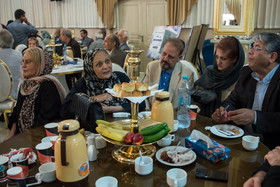 جلیل فرجاد و مریم نشیبا در گردهمایی پیشکسوتان و هنرمندان متولد تیر ماه 