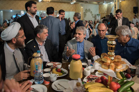 محمدباقر نوبخت سخنگوی دولت در گردهمایی پیشکسوتان و هنرمندان متولد تیر ماه 