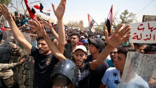 اعلام حمایت آمریکا از تظاهرات عراق 