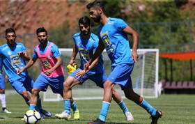 حضور غفوری و دانشگر در آخرین تمرین استقلال