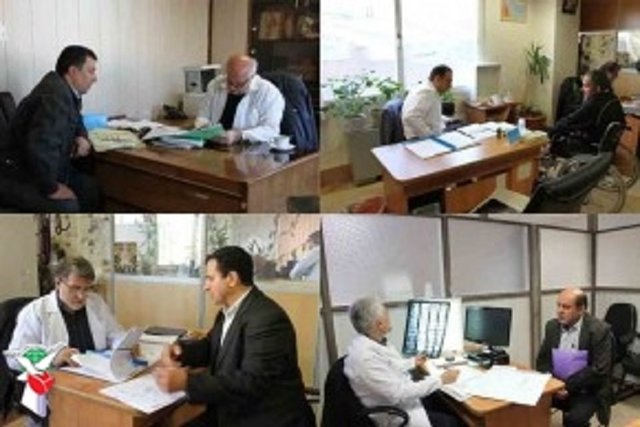 کمیسیون پزشکی تعیین درصد ۲۹۷ جانباز کردستانی برگزار شد