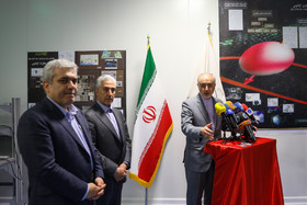 صالحی (رییس سازمان انرژی اتمی) ، غلامی (وزیر علوم) و ستاری (معاون علمی و فناوری رییس جمهور) 