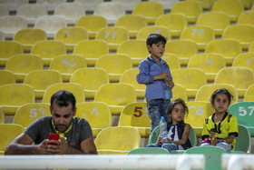 هفته اول لیگ برتر دیدار تیم های فوتبال فولاد خوزستان و پارس جنوبی جم در ورزشگاه غدیر اهواز