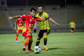 هفته اول لیگ برتر دیدار تیم های فوتبال فولاد خوزستان و پارس جنوبی جم در ورزشگاه غدیر اهواز