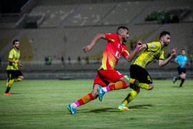 هفته اول لیگ برتر دیدار تیم های فوتبال فولاد خوزستان و پارس جنوبی جم در ورزشگاه غدیر اهواز