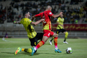 هفته اول لیگ برتر دیدار تیم های فوتبال فولاد خوزستان و پارس جنوبی جم در ورزشگاه غدیر اهواز