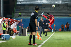 هفته اول لیگ برتر دیدار تیم های نساجی مازنداران و ذوب آهن اصفهان در ورزشگاه شهیدوطنی قائمشهر