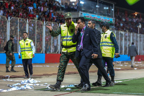 هفته اول لیگ برتر دیدار تیم های نساجی مازنداران و ذوب آهن اصفهان در ورزشگاه شهیدوطنی قائمشهر