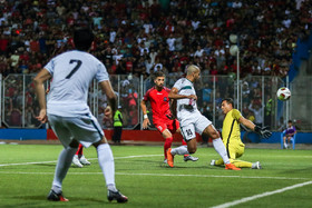 هفته اول لیگ برتر دیدار تیم های نساجی مازنداران و ذوب آهن اصفهان در ورزشگاه شهیدوطنی قائمشهر