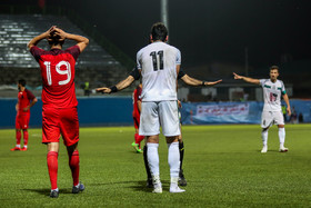 هفته اول لیگ برتر دیدار تیم های نساجی مازنداران و ذوب آهن اصفهان در ورزشگاه شهیدوطنی قائمشهر