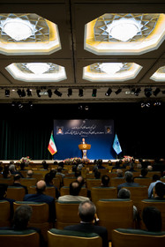 سخنرانی اسحاق جهانگیری معاون اول رییس جمهور در مراسم تودیع و معارفه رئیس کل بانک مرکزی