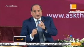سیسی: قسم می‌خورم ارتش علیه مرسی توطئه نکرد/حامی تشکیل کشور فلسطین هستیم