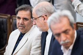 عباس آخوندی، وزیر راه و شهر سازی در جلسه ستاد فرماندهی اقتصاد مقاومتی 