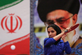 تمرین تیم ملی تنیس روی میز بانوان قبل از بازی های آسیایی