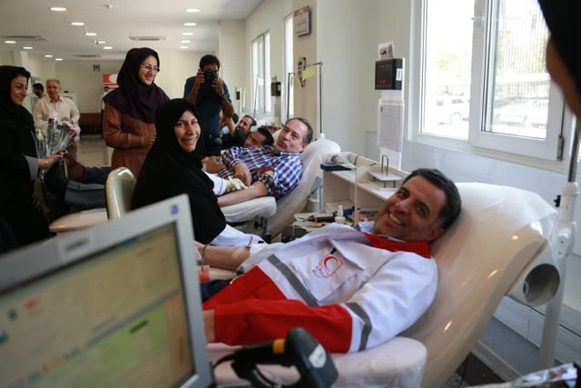 اهدای خون پس از انعقاد تفاهم‌نامه